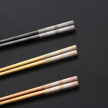 Load image into Gallery viewer, Reusable Stainless Steel Chopsticks