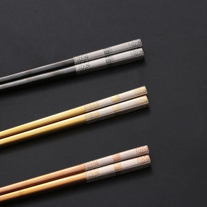 Reusable Stainless Steel Chopsticks