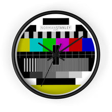 Load image into Gallery viewer, Norman Stanley old TV style Wall Clock