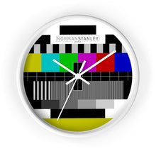 Load image into Gallery viewer, Norman Stanley old TV style Wall Clock