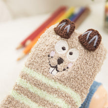 Load image into Gallery viewer, Children&#39;s Cartoon Kids Socks Non-slip Fluffy Warm