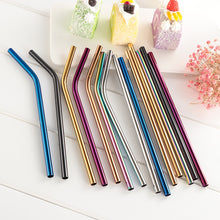 Load image into Gallery viewer, Stainless Steel Drinking Straw - Eco Friendly