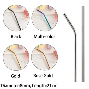 Stainless Steel Drinking Straw - Eco Friendly